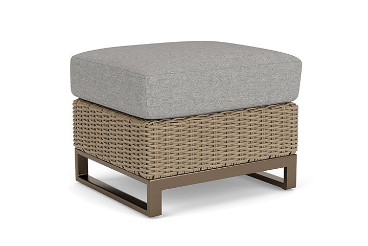 Lloyd Flanders - Milan Ottoman In Brushwood Finish With Demo Stone Fabric - 475017188095 view 1