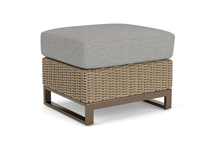 Lloyd Flanders - Milan Ottoman In Brushwood Finish With Demo Stone Fabric - 475017188095 view 1