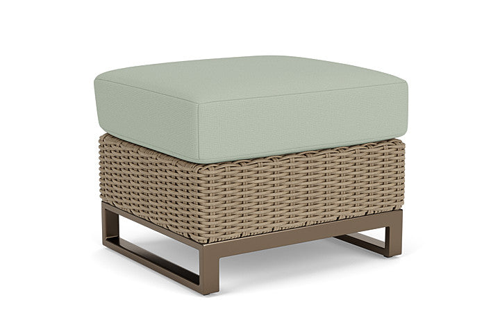 Lloyd Flanders - Milan Ottoman In Brushwood Finish With Fife Aruba Fabric - 475017188748 view 2