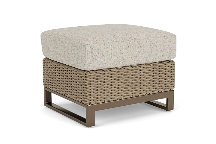 Lloyd Flanders - Milan Ottoman In Brushwood Finish With Knotty Mineral Fabric - 4750171882046 view 2