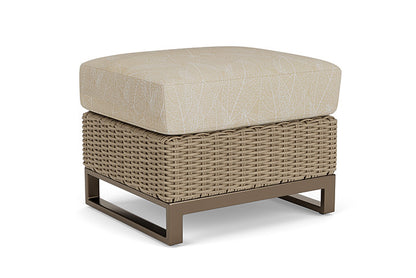 Lloyd Flanders - Milan Ottoman In Brushwood Finish With Laurel Ecru Fabric - 4750171882057 view 1