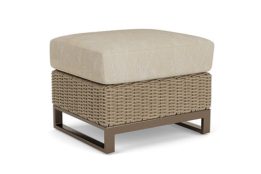 Lloyd Flanders - Milan Ottoman In Brushwood Finish With Laurel Ecru Fabric - 4750171882057 view 1