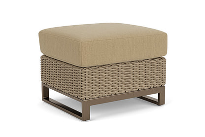 Lloyd Flanders - Milan Ottoman In Brushwood Finish With Loveboat Saffron Fabric - 4750171882009 view 2