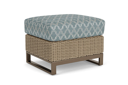 Lloyd Flanders - Milan Ottoman In Brushwood Finish With Luna Mist Fabric - 4750171882070 view 1