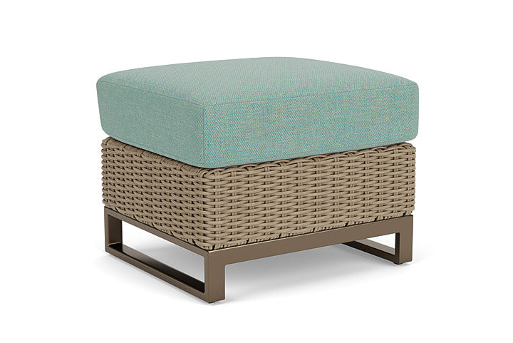 Lloyd Flanders - Milan Ottoman In Brushwood Finish With Pavian Pool Fabric - 4750171882045 view 2