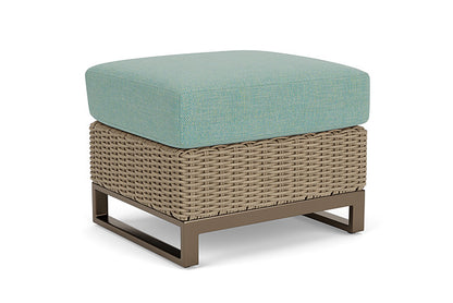 Lloyd Flanders - Milan Ottoman In Brushwood Finish With Pavian Pool Fabric - 4750171882045 view 2