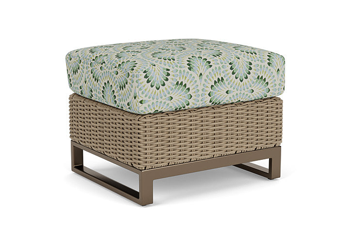 Lloyd Flanders - Milan Ottoman In Brushwood Finish With Plume Spring Fabric - 4750171882085 view 2