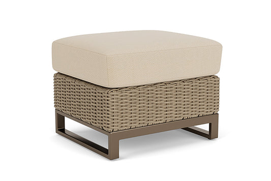 Lloyd Flanders - Milan Ottoman In Brushwood Finish With Raindrop Almond Fabric - 4750171882055 view 1