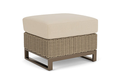 Lloyd Flanders - Milan Ottoman In Brushwood Finish With Raindrop Almond Fabric - 4750171882055 view 2