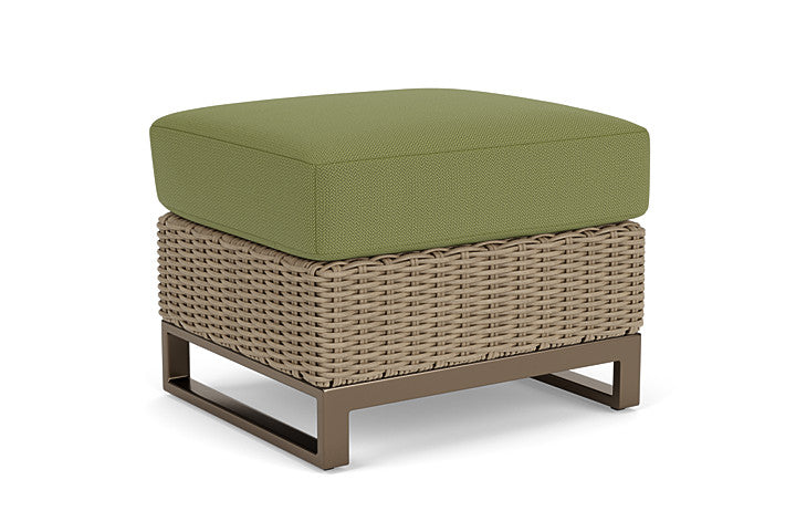 Lloyd Flanders - Milan Ottoman In Brushwood Finish With Reflections Grass Fabric - 4750171882051 view 2