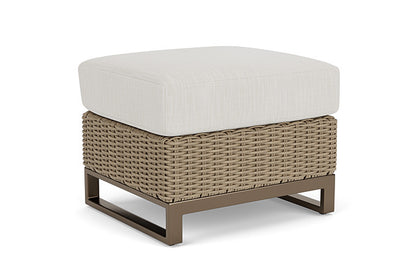 Lloyd Flanders - Milan Ottoman In Brushwood Finish With Rollo Linen Fabric - 4750171882020 view 2