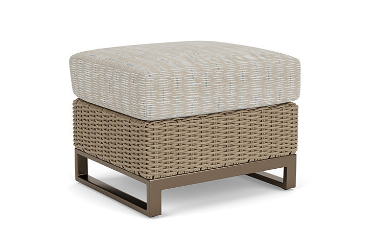Lloyd Flanders - Milan Ottoman In Brushwood Finish With Romulo Mineral Fabric - 4750171882050 view 2