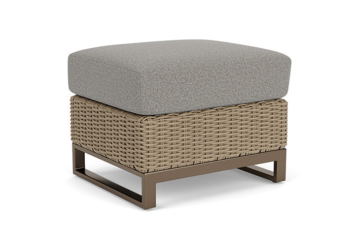 Lloyd Flanders - Milan Ottoman In Brushwood Finish With Rumba Nickel Fabric - 4750171882011 view 1