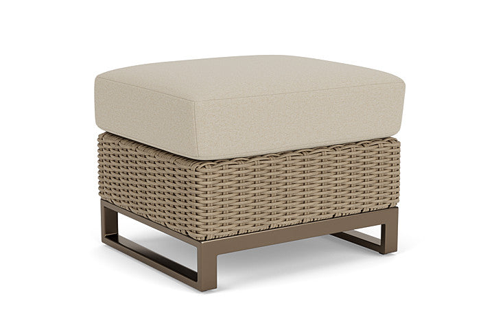Lloyd Flanders - Milan Ottoman In Brushwood Finish With Rumba Straw Fabric - 4750171882008 view 1