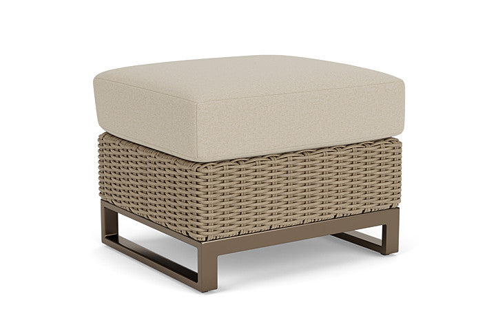Lloyd Flanders - Milan Ottoman In Brushwood Finish With Rumba Straw Fabric - 4750171882008 view 2