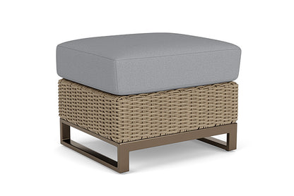 Lloyd Flanders - Milan Ottoman In Brushwood Finish With Sandberg Pewter Fabric - 4750171882029 view 1