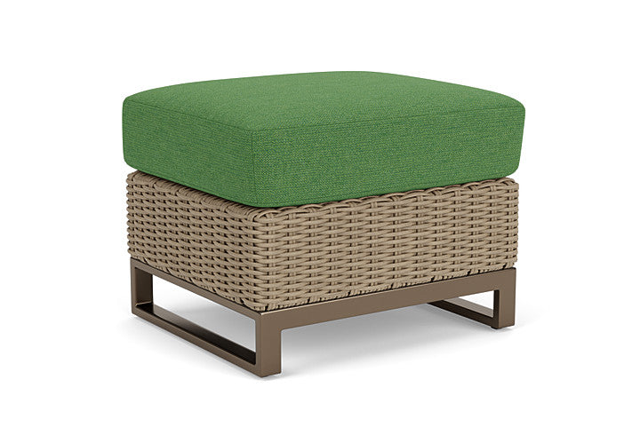 Lloyd Flanders - Milan Ottoman In Brushwood Finish With Seadog Botanical Fabric - 4750171882066 view 1