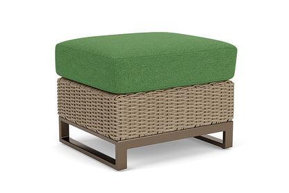 Lloyd Flanders - Milan Ottoman In Brushwood Finish With Seadog Botanical Fabric - 4750171882066 view 1