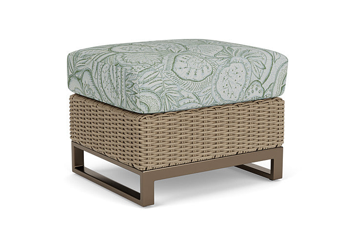 Lloyd Flanders - Milan Ottoman In Brushwood Finish With Sensibility Spring Fabric - 4750171882081 view 1