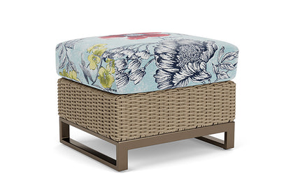 Lloyd Flanders - Milan Ottoman In Brushwood Finish With Serena Floral Meadow Fabric - 4750171882079 view 1