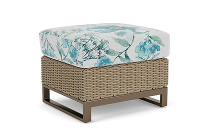 Lloyd Flanders - Milan Ottoman In Brushwood Finish With Serena Floral Mist Fabric - 4750171882078 view 2
