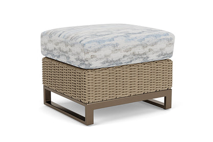 Lloyd Flanders - Milan Ottoman In Brushwood Finish With Stratosphere Cloud Fabric - 4750171881966 view 1