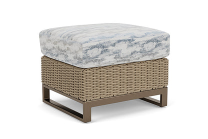 Lloyd Flanders - Milan Ottoman In Brushwood Finish With Stratosphere Cloud Fabric - 4750171881966 view 2