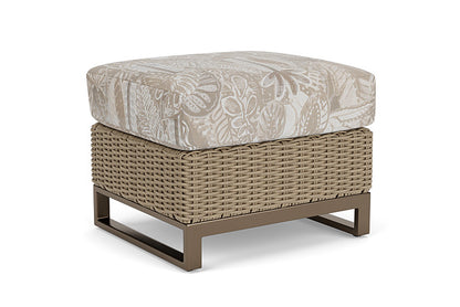 Lloyd Flanders - Milan Ottoman In Brushwood Finish With Wayfarer Dune Fabric - 4750171882073 view 2