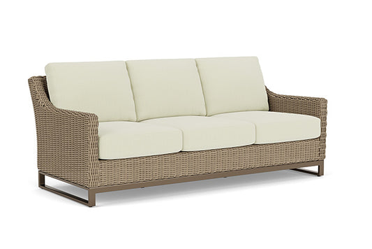 Lloyd Flanders - Milan Sofa In Brushwood Finish With Bamboo Bay Meadow Fabric - 4750551882060 view 1
