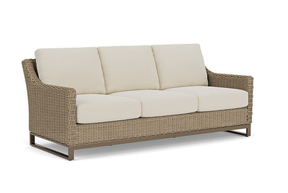 Lloyd Flanders - Milan Sofa In Brushwood Finish With Beach Natural Fabric - 4750551882005 view 1