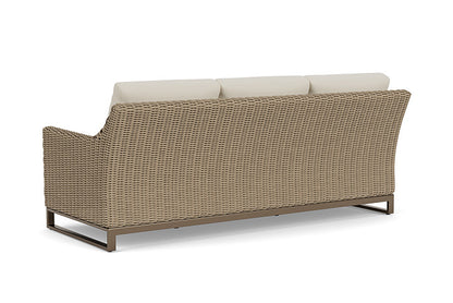 Lloyd Flanders - Milan Sofa In Brushwood Finish With Beach Natural Fabric - 4750551882005 view 2