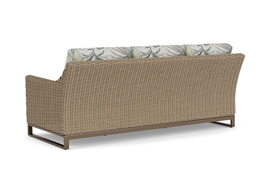Lloyd Flanders - Milan Sofa In Brushwood Finish With Calidora Mist Fabric - 475055188094 view 2