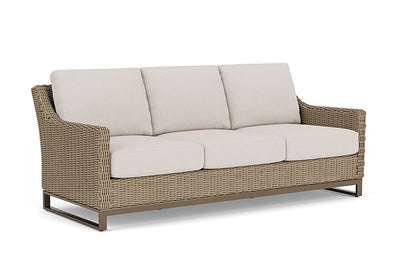 Lloyd Flanders - Milan Sofa In Brushwood Finish With Canvas Canvas Fabric - 475055188319 view 1