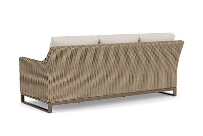 Lloyd Flanders - Milan Sofa In Brushwood Finish With Canvas Canvas Fabric - 475055188319 view 2