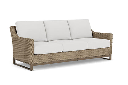 Lloyd Flanders - Milan Sofa In Brushwood Finish With Canvas Natural Fabric - 475055188159 view 1