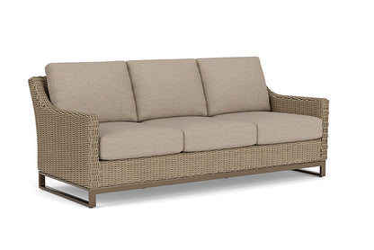 Lloyd Flanders - Milan Sofa In Brushwood Finish With Demo Oatmeal Fabric - 475055188080 view 1