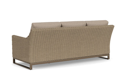 Lloyd Flanders - Milan Sofa In Brushwood Finish With Demo Oatmeal Fabric - 475055188080 view 2
