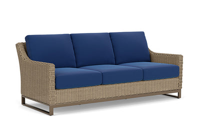 Lloyd Flanders - Milan Sofa In Brushwood Finish With Flagship Lapis Fabric - 4750551881813 view 1