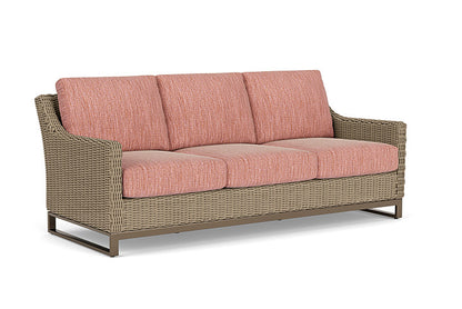 Lloyd Flanders - Milan Sofa In Brushwood Finish With Friendly Carnival Fabric - 4750551882043 view 1