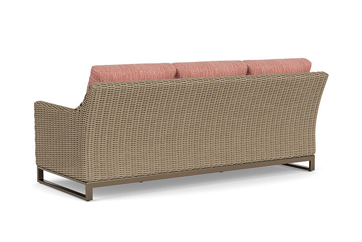 Lloyd Flanders - Milan Sofa In Brushwood Finish With Friendly Carnival Fabric - 4750551882043 view 2