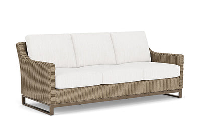 Lloyd Flanders - Milan Sofa In Brushwood Finish With Friendly Natural Fabric - 4750551882042 view 1