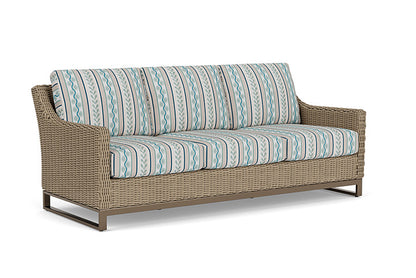 Lloyd Flanders - Milan Sofa In Brushwood Finish With Ilona Resort Fabric - 4750551882069 view 1