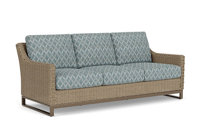 Lloyd Flanders - Milan Sofa In Brushwood Finish With Luna Mist Fabric - 4750551882070 view 1
