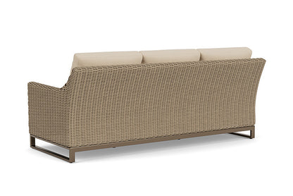 Lloyd Flanders - Milan Sofa In Brushwood Finish With Raindrop Almond Fabric - 4750551882055 view 2