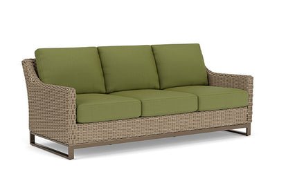 Lloyd Flanders - Milan Sofa In Brushwood Finish With Reflections Grass Fabric - 4750551882051 view 1
