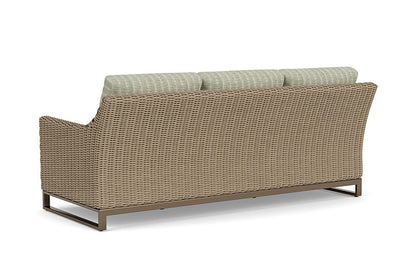 Lloyd Flanders - Milan Sofa In Brushwood Finish With Romulo Laurel Fabric - 4750551882049 view 2