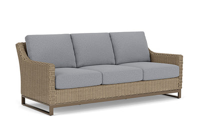 Lloyd Flanders - Milan Sofa In Brushwood Finish With Rumba Stonewashed Fabric - 4750551882006 view 1