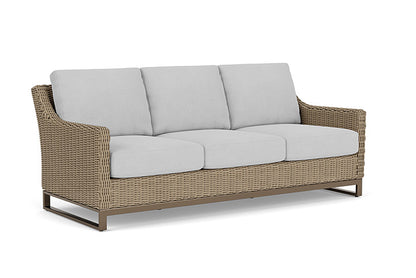 Lloyd Flanders - Milan Sofa In Brushwood Finish With Sandberg Dove Fabric - 4750551882022 view 1