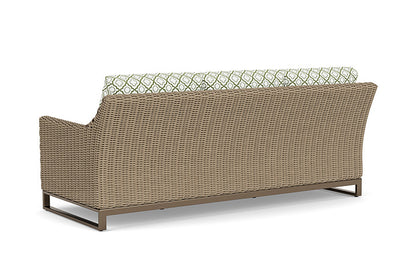 Lloyd Flanders - Milan Sofa In Brushwood Finish With Savannah Green Fabric - 4750551882064 view 2