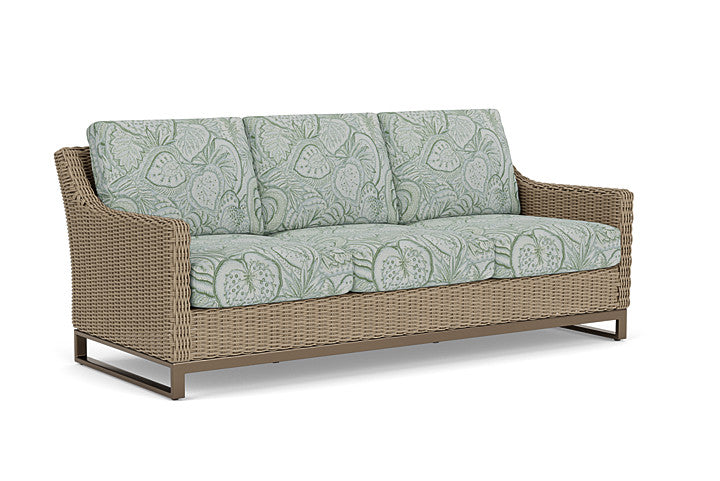 Lloyd Flanders - Milan Sofa In Brushwood Finish With Sensibility Spring Fabric - 4750551882081 view 1